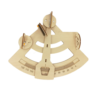 六分仪模型diy小制作儿童益智天文学经纬度航海手工材料包