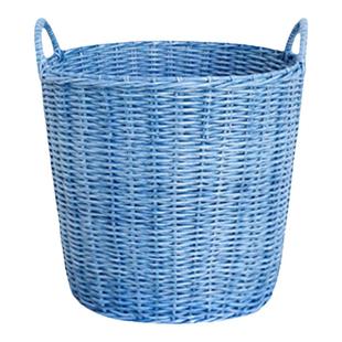 脏衣服收纳筐家用篮子网红款毛绒玩具桶放浴室脏衣篓仿藤编大容量