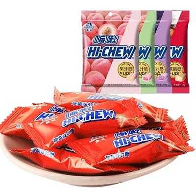 森永婚庆喜糖草莓水果118g休闲