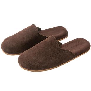 远港男士高端真牛拖鞋秋冬季室内居家办公室包头牛皮棉拖鞋四季女