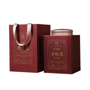 二十年醇香广东新会陈皮礼盒产地直供罐装正宗老陈皮送礼领导亲朋
