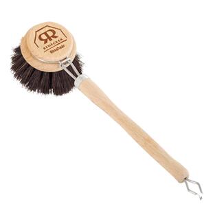 REDECKER德国马毛复古长柄洗锅刷子厨房碗碟清洁刷不伤锅刷锅神器