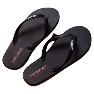 夏季款户外沙滩男士人字拖防滑凉拖鞋休闲夹脚橡胶耐磨外穿沙滩鞋