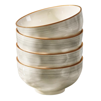 陶瓷家用米饭碗新款简约纯色