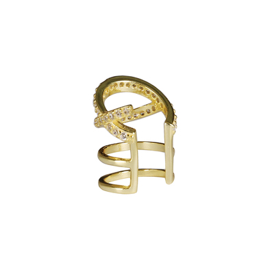 YUKI纯银耳夹男女小众设计感