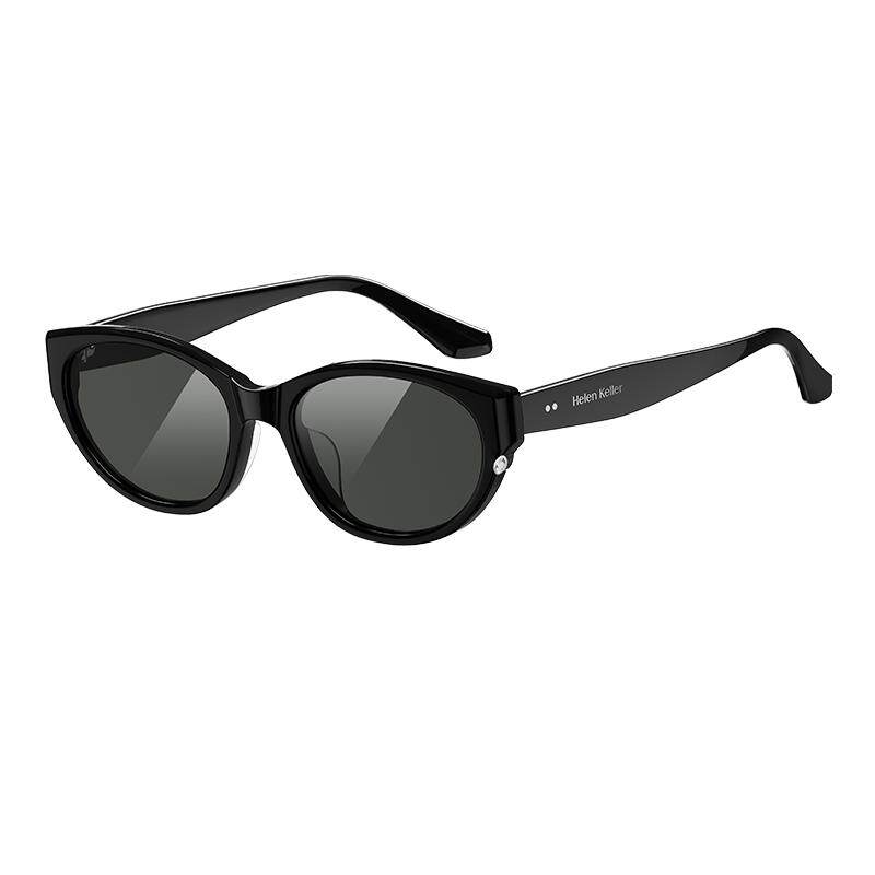 【闪闪镜】海伦凯勒新款偏光太阳镜女窄框猫眼墨镜防紫外线H2703