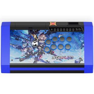 QANBA拳霸Q3黑曜石星之翼街机摇杆限定版联合制作赠送特定装备兑换卡及精美贴纸支持PC街霸6铁拳8 steam