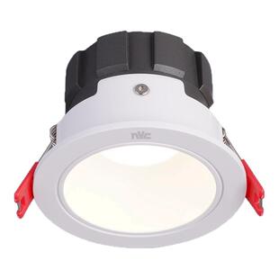 雷士防眩cob射灯嵌入式吊顶灯洗墙灯家用客厅无主灯筒灯