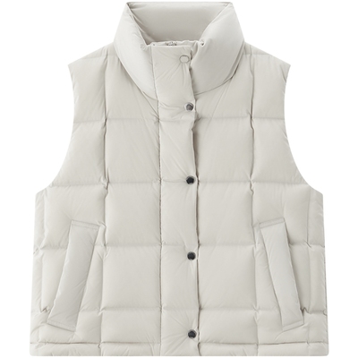 【商场同款】太平鸟羽绒服立领马甲马夹外套保暖内搭A3ACF4222