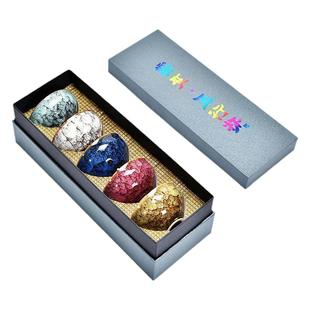 窑变五行杯礼盒装建盏茶杯茶盏主人杯单杯陶瓷茶碗功夫茶具侘寂杯