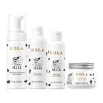 Hola赫拉雪肤保湿焕白提亮套装牛奶水乳护肤品水官方正品学生女