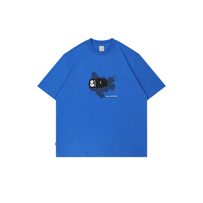 SAMESAME日系创意印花短袖t恤男