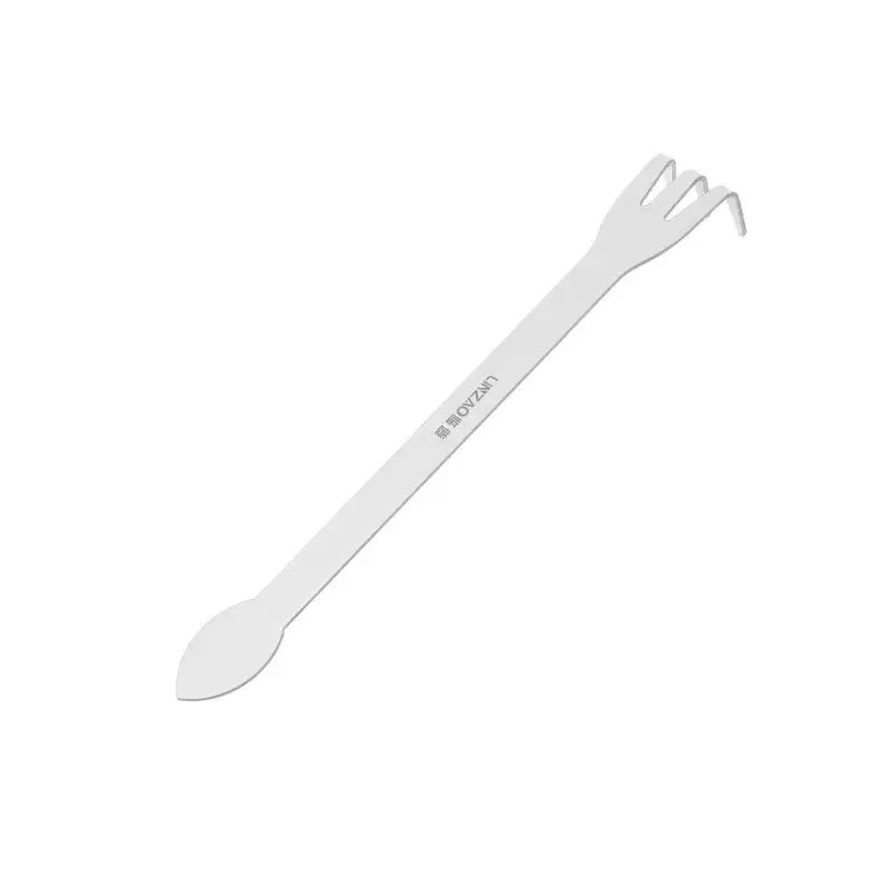 盆景耙子不锈钢压土刀摘芽造型做盆景制作的工具松土熊手盆景工具