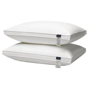 全棉枕头不塌陷枕芯高护颈椎枕助睡眠一对装单人家用酒店专用学生