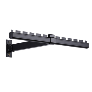 侧装晾衣架墙上固定卫生间晾衣架神器侧面打孔壁挂飘窗折叠晾衣杆