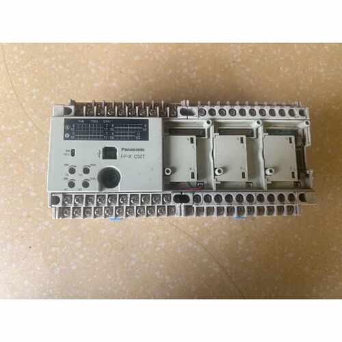 松下PLC AFPX-C60T，正常使用，外观破烂，配件机，议价