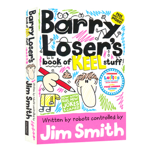 Barry Loser's Book Of Keel Stuff 倒霉蛋巴里 超酷万事通 笑话 趣味测试 绘画指南 互动游戏 小学生课外读物 7-9岁 英文原版