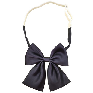 JK领带藏青色日系学院风领结套装蝴蝶结领花免打