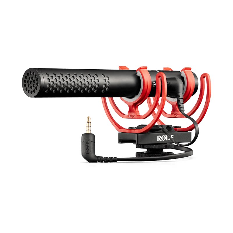 RODE罗德VideoMic NTG麦克风单反相机枪式话筒手机电脑直播指向性