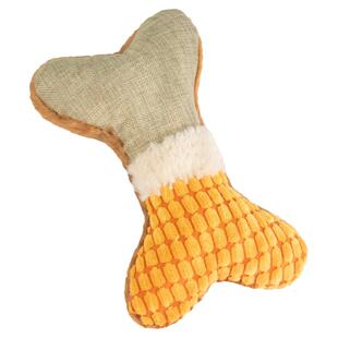 狗狗发声毛绒玩具骨头解闷陪伴法斗柯基中小型犬磨牙耐咬防拆家