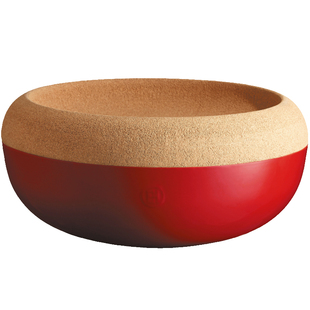 法国Emile Henry陶瓷果盆水果盆储物罐带盖 茶几果盘零食储存碗大