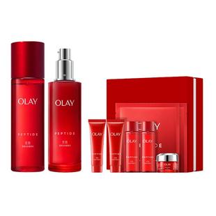 【妈妈生日礼物】OLAY玉兰油大红瓶水乳抗老礼盒母亲护肤品套装