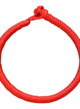 男女民族风金刚结红绳手链