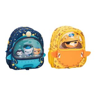 海底小纵队主题灯笼鱼艇虎鲨艇儿童书包幼儿园开学礼物双肩包