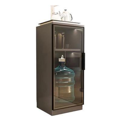 多功能餐边柜玻璃茶水柜边柜简约现代家用客厅储物柜水桶收纳柜