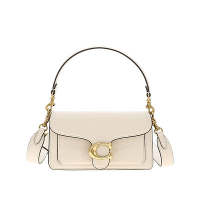 【自营】COACH/蔻驰女士百搭纯色气质单肩斜挎手提包 CM546棕色