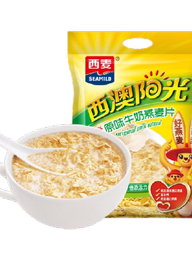 西麦高钙牛奶燕麦片即食下午茶