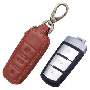 大众CC专用钥匙包 一汽大众新迈腾R36B7B6汽车智能遥控钥匙套真皮