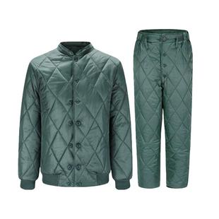 冬季制式棉衣裤寒区军绿色棉袄冷库保暖防寒服加厚东北站岗大衣男