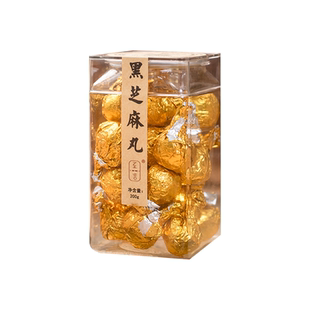 至言良食黑芝麻丸九蒸九晒健康零食