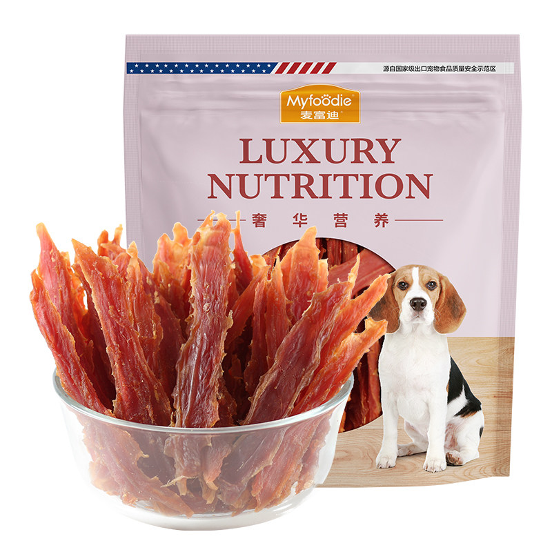 麦富迪全犬种磨牙训犬鸭肉干