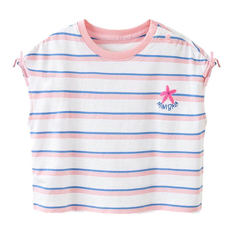 迷你巴拉巴拉女宝宝纯棉透气背心打底