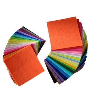 彩色不织布手工diy布料儿童制作材料包幼儿园毛毡无纺布缝纫