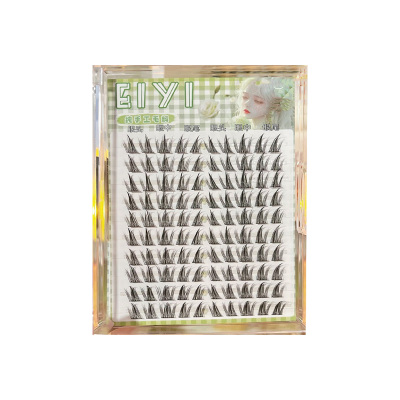 eiyi免胶向日葵假睫毛芭比蝶系亚裔浓密款2025新款自然自粘眼睫毛