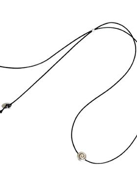 手作绳细版*海洋贝壳项链choker