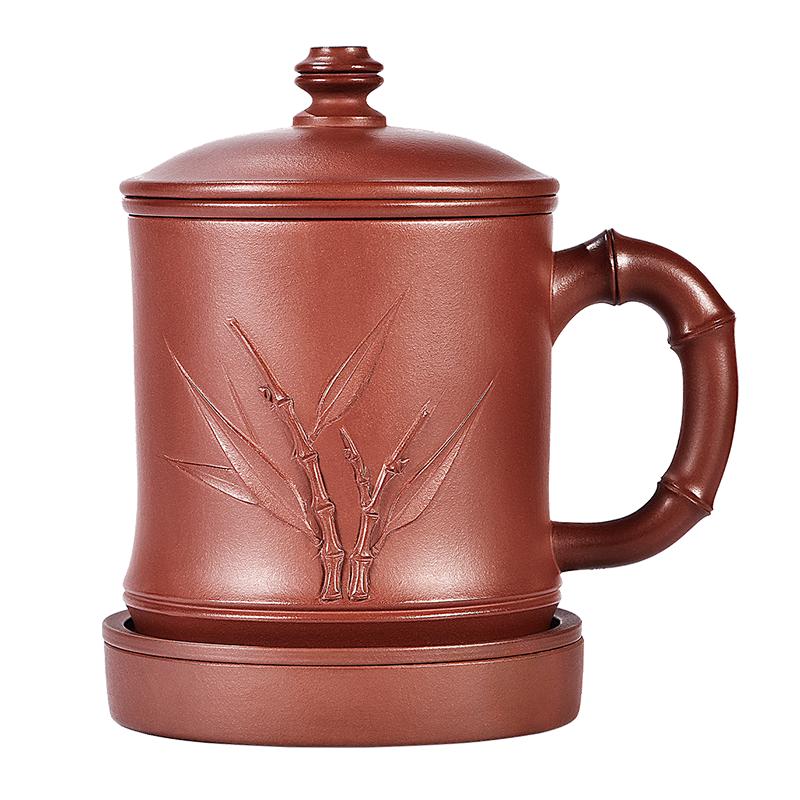 宜兴紫砂杯男士纯手工高档泡茶杯
