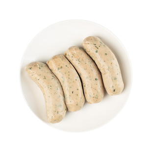 柏纳夫慕尼黑白香肠猪肉肠地道肠肉肠520g台式火山石烤肠旗舰店