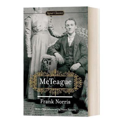 英文原版小说 McTeague Signet Classics 麦克提格 弗兰克·诺里斯 Frank Norris 英文版 进口英语原版书籍