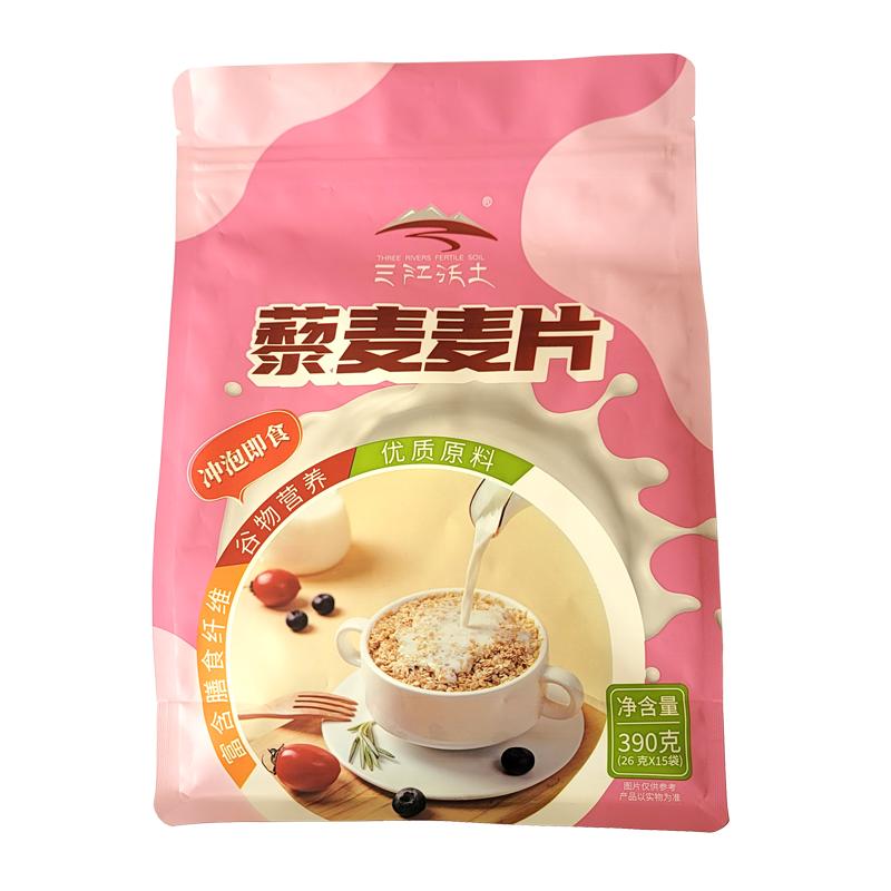 三江沃土冲泡即食藜麦麦片390克