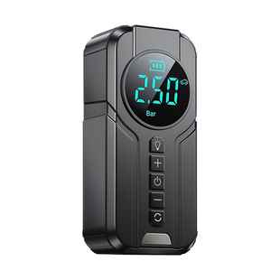 汽车应急启动电源充气泵一体机车载打气泵紧急强启电瓶搭电宝神器