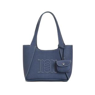 ANNALOCH新款Jill菜篮子包单肩手提原创小众大容量真皮通勤包女包