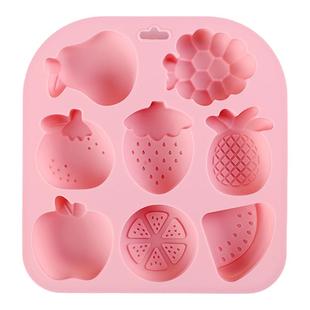 小清新水果草莓橙子大号巧克力白凉粉果冻冰块蛋糕造型模具耐高温