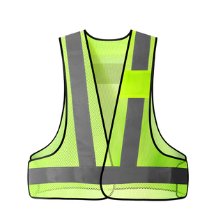 sfvest网面反光安全背心镂空透气马甲背带反光衣 可调节 定制LOGO