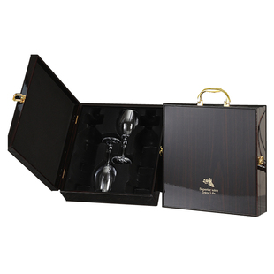 红酒包装礼盒6瓶装空盒皮盒高档葡萄酒箱礼品盒通用六支红酒礼盒