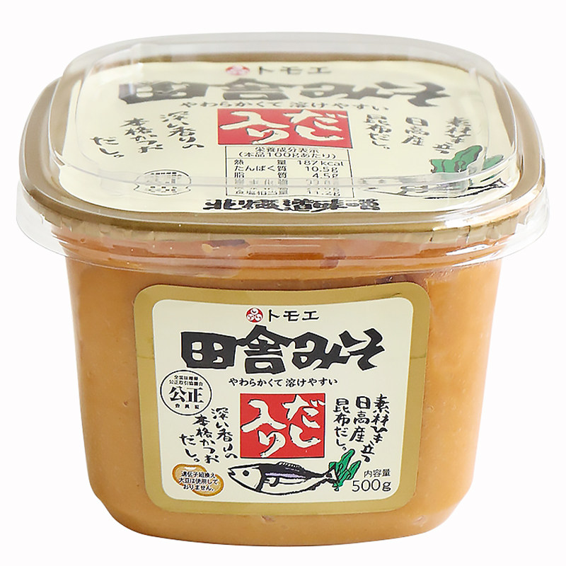 福山田舍味增酱白味增味500g