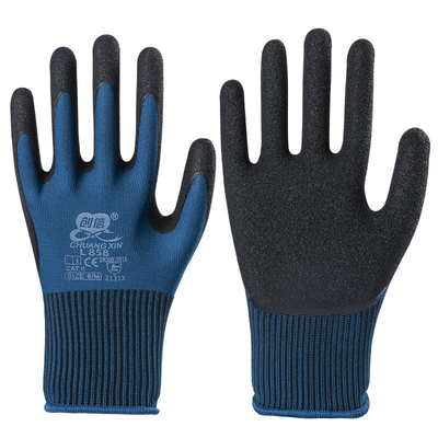 建筑工地胶皮手套劳动防护耐磨